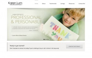 karen lum website screenshot